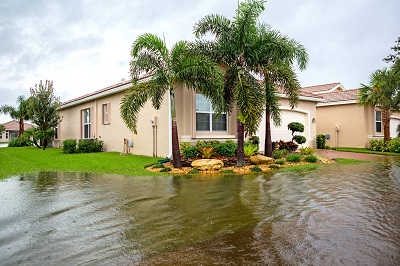 flooded street