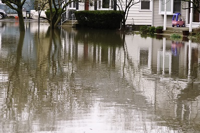 town flooded